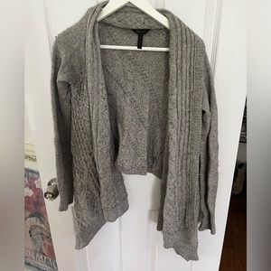 Cardigan wrap, knit pattern from BCBG